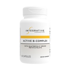 Integrative Therapeutics Active B-Complex – with 60 Count (Pack of 1), Yellow