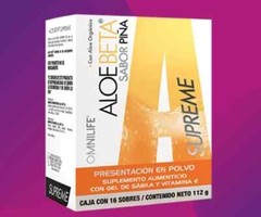 OML Aloe Beta SUPREME Piña,polvo sistema digestivo,desinflama ** Free Shipping**