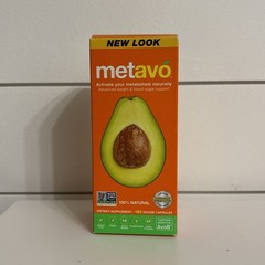 Metavo Metabolism Booster Natural Support Avocado 120 Count Exp: 10-2025 Sealed