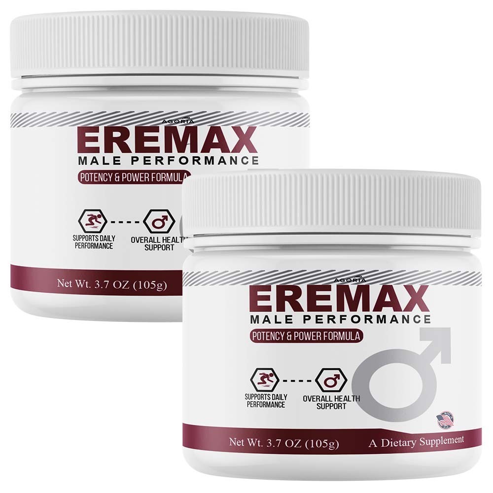 ( 2 Pack ) Eremax Powder – Men’s Vitality & Performance Support Supplement