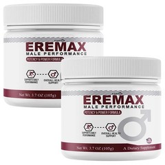 ( 2 Pack ) Eremax Powder – Men’s Vitality & Performance Support Supplement