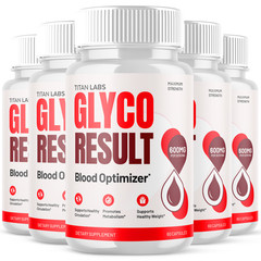 (5 Pack) Glyco Result Advanced Blood Health Support Formula GlycoResult 300 Caps