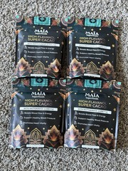 4 x MAIA High-Flavanol Super Cacao Cardiovascular Superfood 30 Servings Original