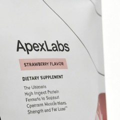 ApexLabs Muscle Defense Strawberry Flavor Dietary Supplement Powder