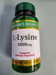 Nature’s Bounty L-LYSINE 1000mg 60 Tablets – Supports Immune Health