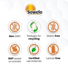 SOWELO HYALURONIC ACID + COLLAGEN CAPS NatiCol ANTI AGING SKIN HYDRATION