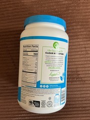 Orgain Organic Vegan Protein Powder + Greens, Vanilla Bean – 21g 1.94 Pound
