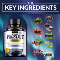 Prostate 240pcs – w/Saw Palmetto – Reduce Frequent Urination, Stamina Supplement