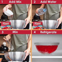 Royal Gelatin Sugar Free Variety Pack of 12-3 Boxes Each Flavor