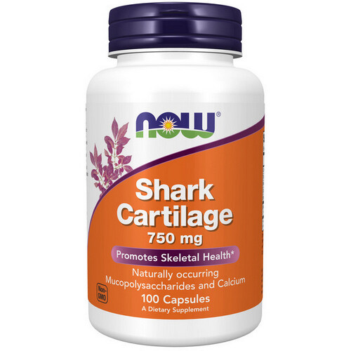Shark Cartilage 750 mg 100 Caps By Now Foods