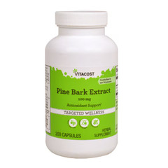 Vitacost Pine Bark Extract Standardized to 95% Polyphenols 100 mg – 200 Cap