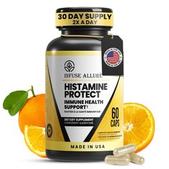 Histamine Block Supplement – Advanced DAO Enzyme for Food Intolerance – 60 Caps
