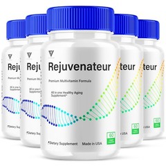 (5 Pack) Rejuvenateur Anti-Aging Supplement Rejuvenator Capsules (300 Capsules)