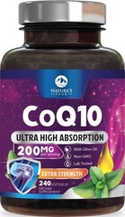 Nature’S Peak Coq10 Softgels – Ultra High Absorption Coenzyme Q10 200Mg Per