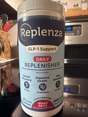 Replenza Daily Replenisher Mixed Berry Powder Zero Sugar