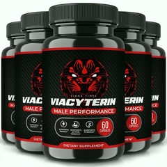 Viacyterin Capsules for Men Male Vitality & Energy Supplement 60ct Pack of 5 FS
