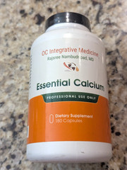 OC Integrative Medicine Essential Calcium Supplement 180 capsules exp: 2027