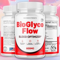 BioGlyco Flow Blood Optimizer, Metabolism & Blood Sugar Support Supplement