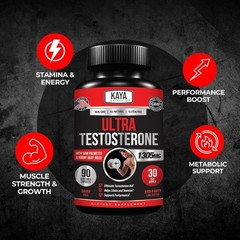 Kaya Naturals Ultra Testosterone Booster 90 Count