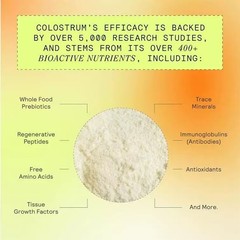 ARMRA Colostrum Powder | Unflavored | Gut Health & Bloating | Skin & Hair | Immu