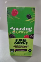 Amazing Grass Super Greens Antioxidant: 15 Individual Packets, Sweet Berry