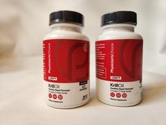 2 Physician’s Choice Krill Oil 1000mg, 30 Softgels Each, Healthy Heart 11/2026