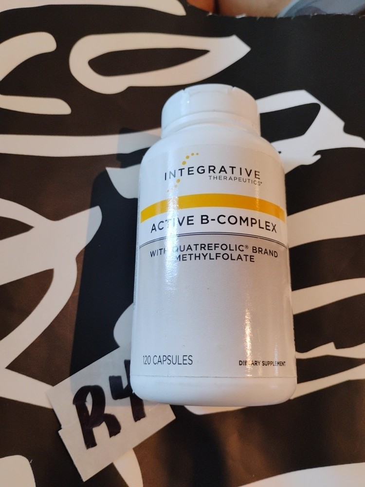 Integrative Therapeutics Active B-Complex – Cellular Jumbo Size 120 Count New