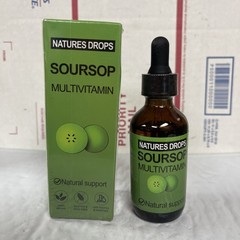 Soursop Graviola Liquid Drops /30 Servings/exp:09/2027
