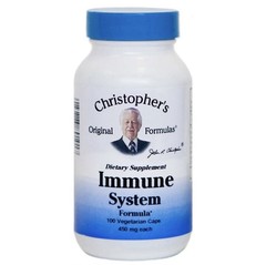 Dr. Christopher’s Original Formulas Immune System 100 veg caps NEW/ SEALED