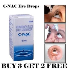 C-NAC Eye Drops (10ml) Best for Eye Care (BUY 3 QUANTITY & GET 5 OF CNAC)