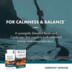 Host Defense Fungi Perfecti CordyChi Stress & Energy Support 120 Veg Capsules