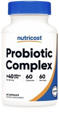 Nutricost Probiotic Complex (40 Billion CFU) (60 Capsules)
