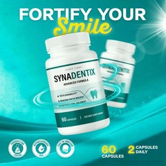 SynaDentix Capsules, Syna Dentix Oral and Dental Health Support 60ct