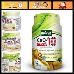 CoQ10 200mg Heart Health Support | Cellular Energy Boost | Liposomal Delivery |