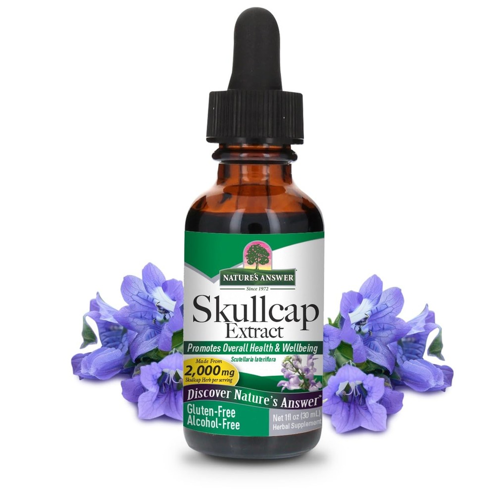 Alcohol-Free Skullcap Herb, 1-Fluid Ounce