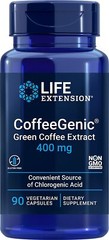 Life Extension CoffeeGenic Green Coffee Bean Extract Blood Sugar Level 90Capsuls