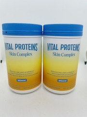 2 Pack Vital Proteins Skin Complex Unflavored 11.9 Oz EXP 5/27