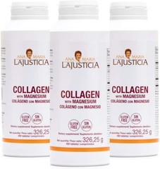 Ana Maria Lajusticia, Collagen with Magnesium, 3 PACK, 450 Tablets (1350 total!)