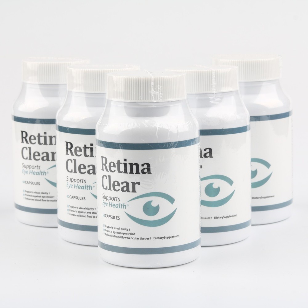 5x Retina Clear Vision Support Supplement-Eye Health Formula with Lutein Zeaxant
