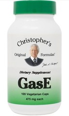 Christopher’s Original Formulas GasEze 475mg 100 Veg Capsules – Pack of 2