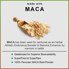 SMARTERVITAMINS – Caffeine MACA Made with Coconut MCT Oil for Extended Energy