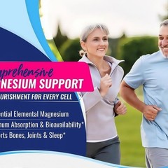 TopLux Magnesium Complex 1000mg, 7 Types ,Muscle & Bone for Sleep 90 Capsules