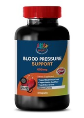 Original Blood Pressure Support Complex Ultimate Pills (1 Bottle, 60 Capsules)