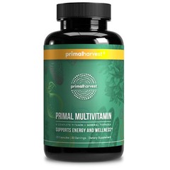 Primal Harvest Primal Multivitamin – Minerals – Energy Immune Brain Heart Health