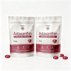 2pack ROVINA Astaxanthin Softgels From Microalgae – Triple Strength Antioxidant
