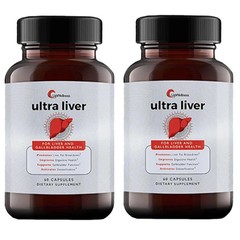 UpWellness Ultra Liver Supplement Liver Health and Gallbladder Support (Pack 2)