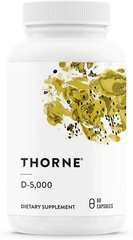 THORNE – Vitamin D-5000 – Vitamin D3 Supplement – Support Healthy Bones, Teeth,