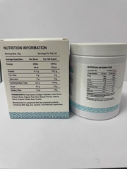 Happy Mammoth Bean Collagen Protein Vanilla Prebiotic 360g Shipping Updated