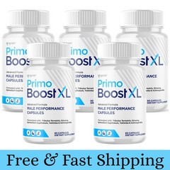 (5 Pack) Primo Boost XL Advanced Male Pills PrimoBoost XL Supplement 300 Capsule