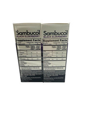 Sambucol Black Elderberry for Kids 4 Oz Immune Support X 4 Pack Exp 11/2027